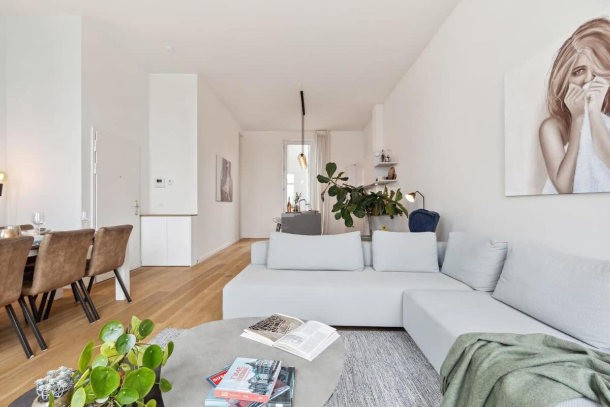 Bright Waterfront Apartment Antwerp Exterior photo