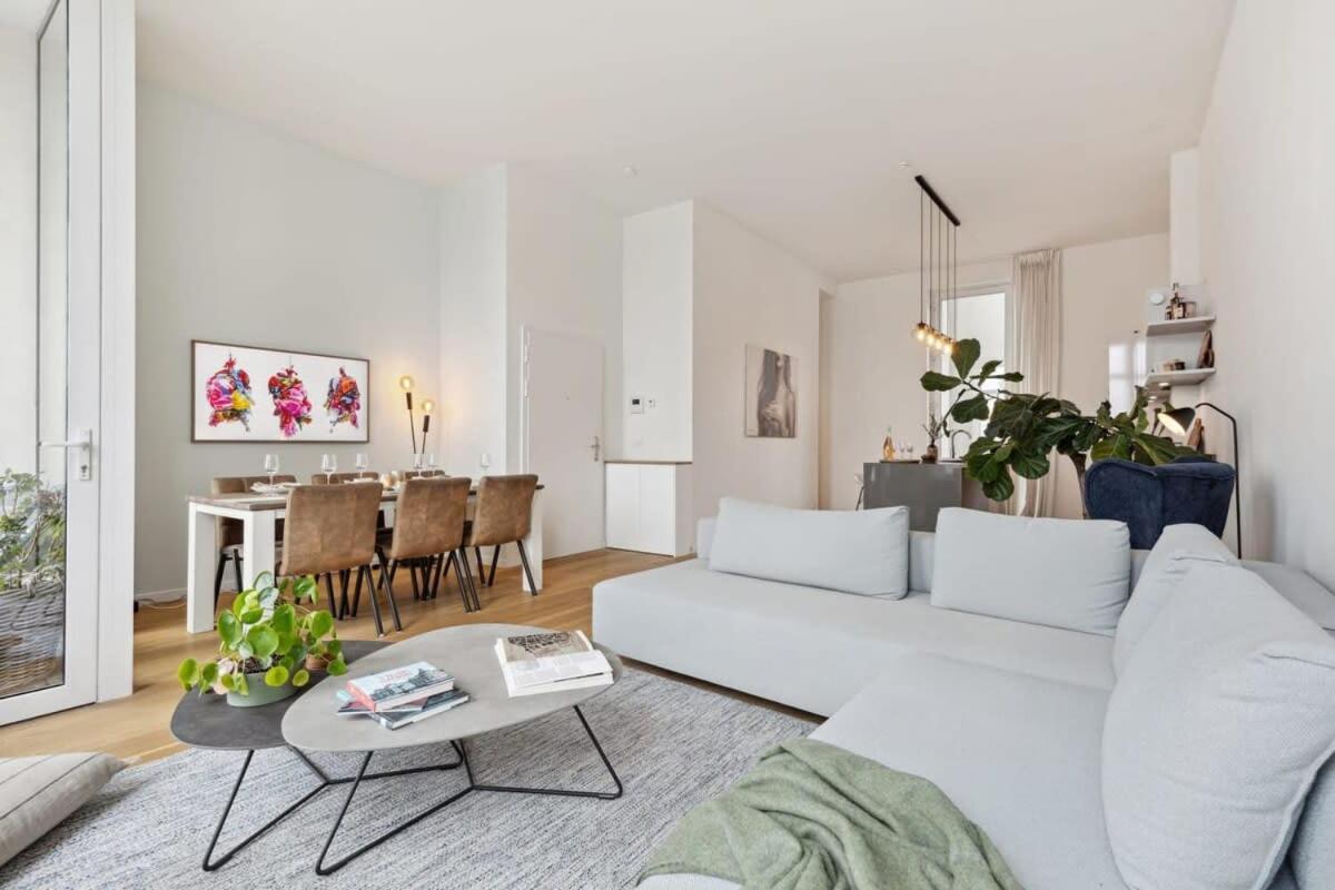Bright Waterfront Apartment Antwerp Exterior photo